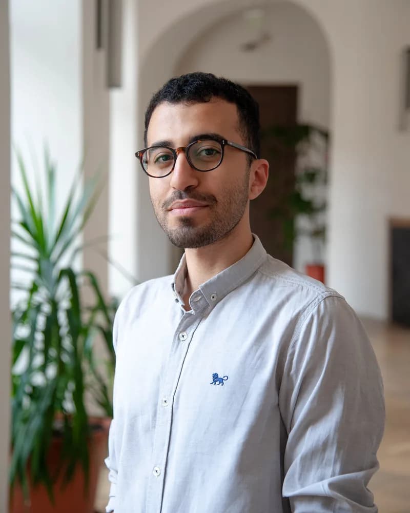 Portrait of Ahmed Mahfouz